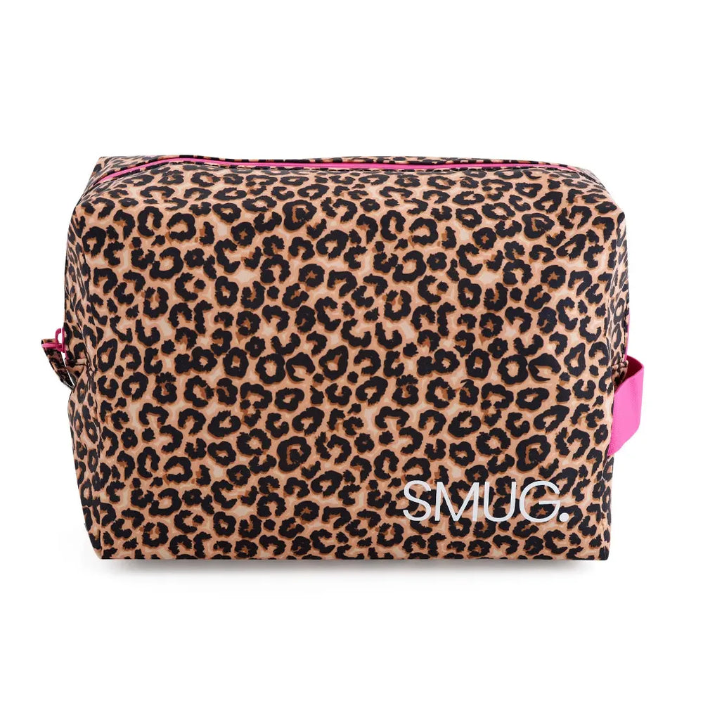 Wash Bag - Leopard Print SMUG
