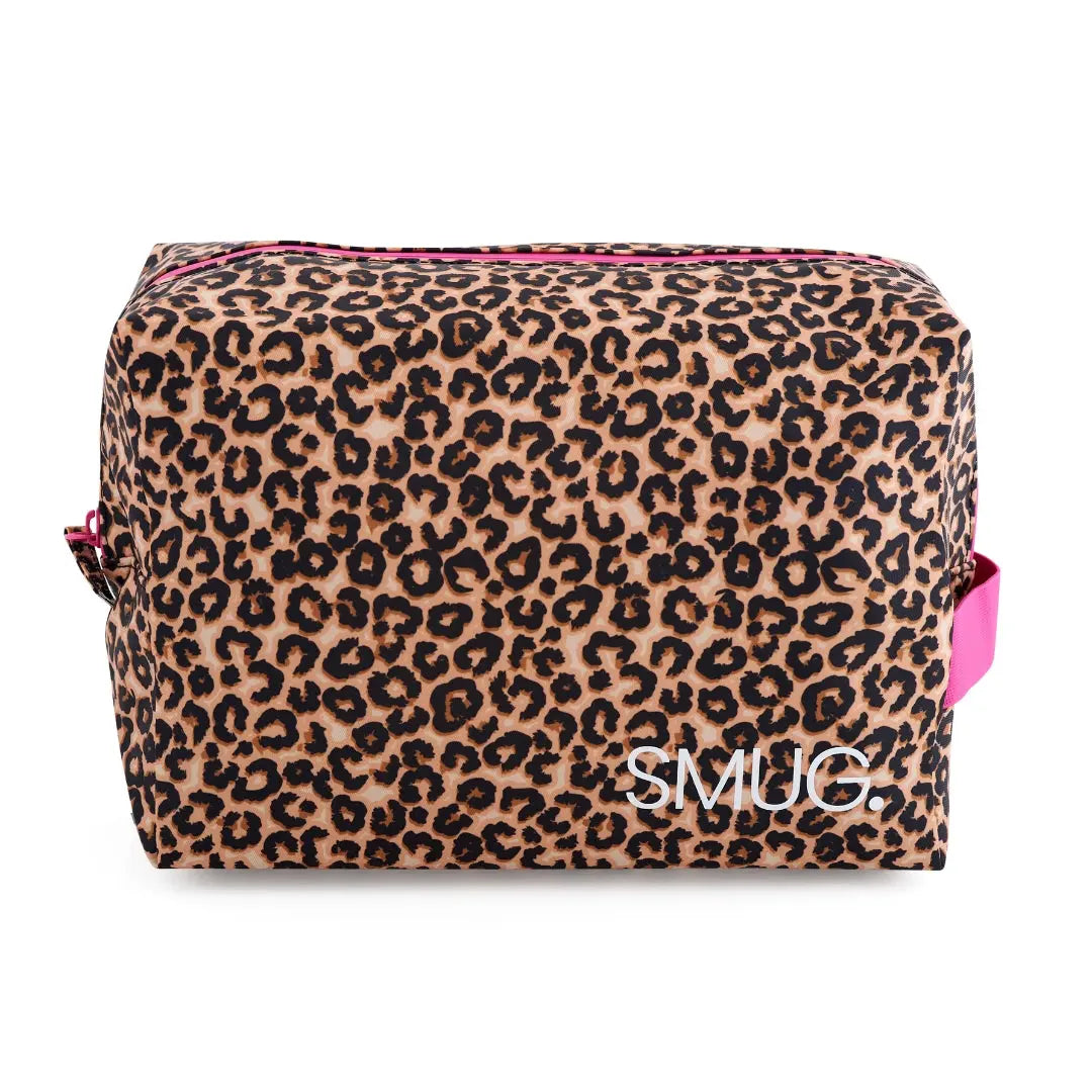 Wash Bag - Leopard Print SMUG