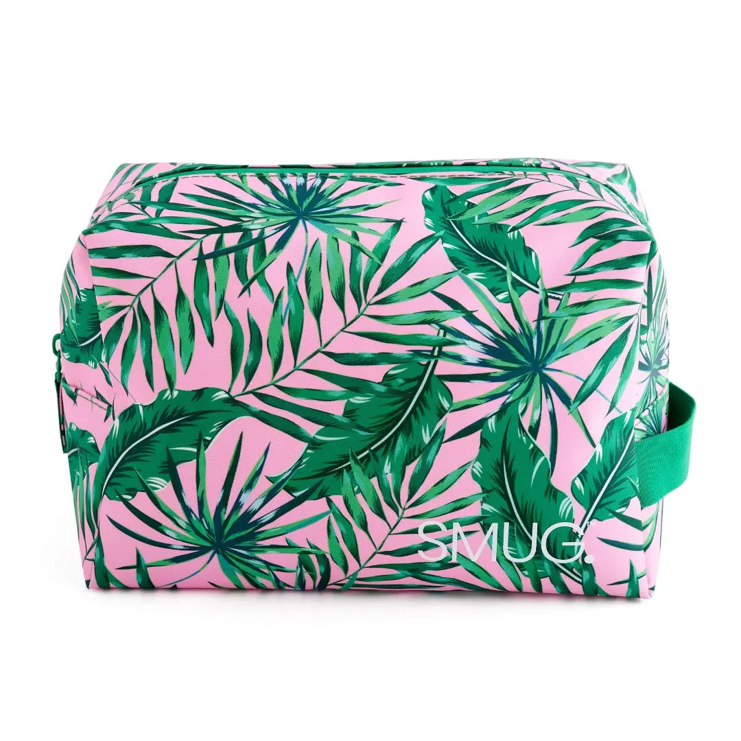 Wash Bag - Palm Print SMUG