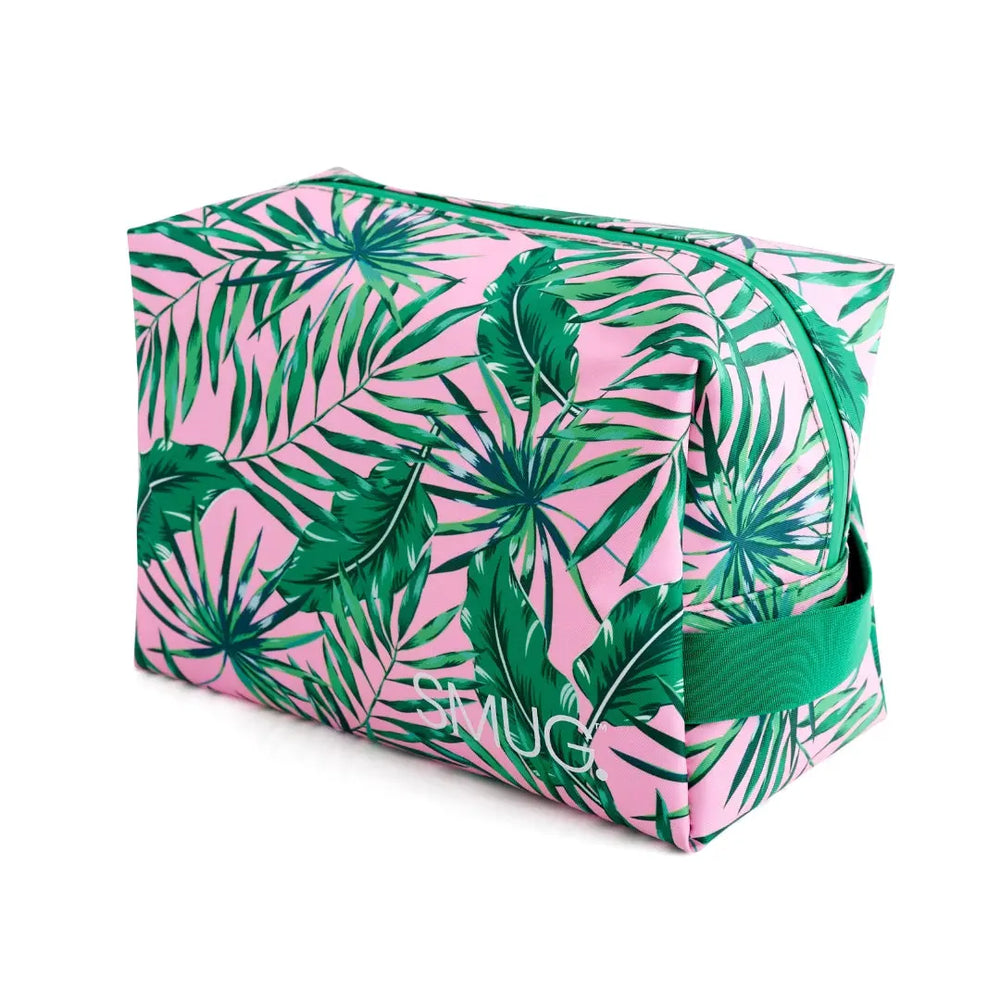 Wash Bag - Palm Print SMUG