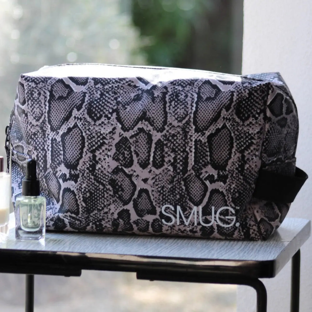 Wash Bag - Snake Print SMUG