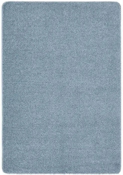 Washable Blue Shaggy Rug The Rugs