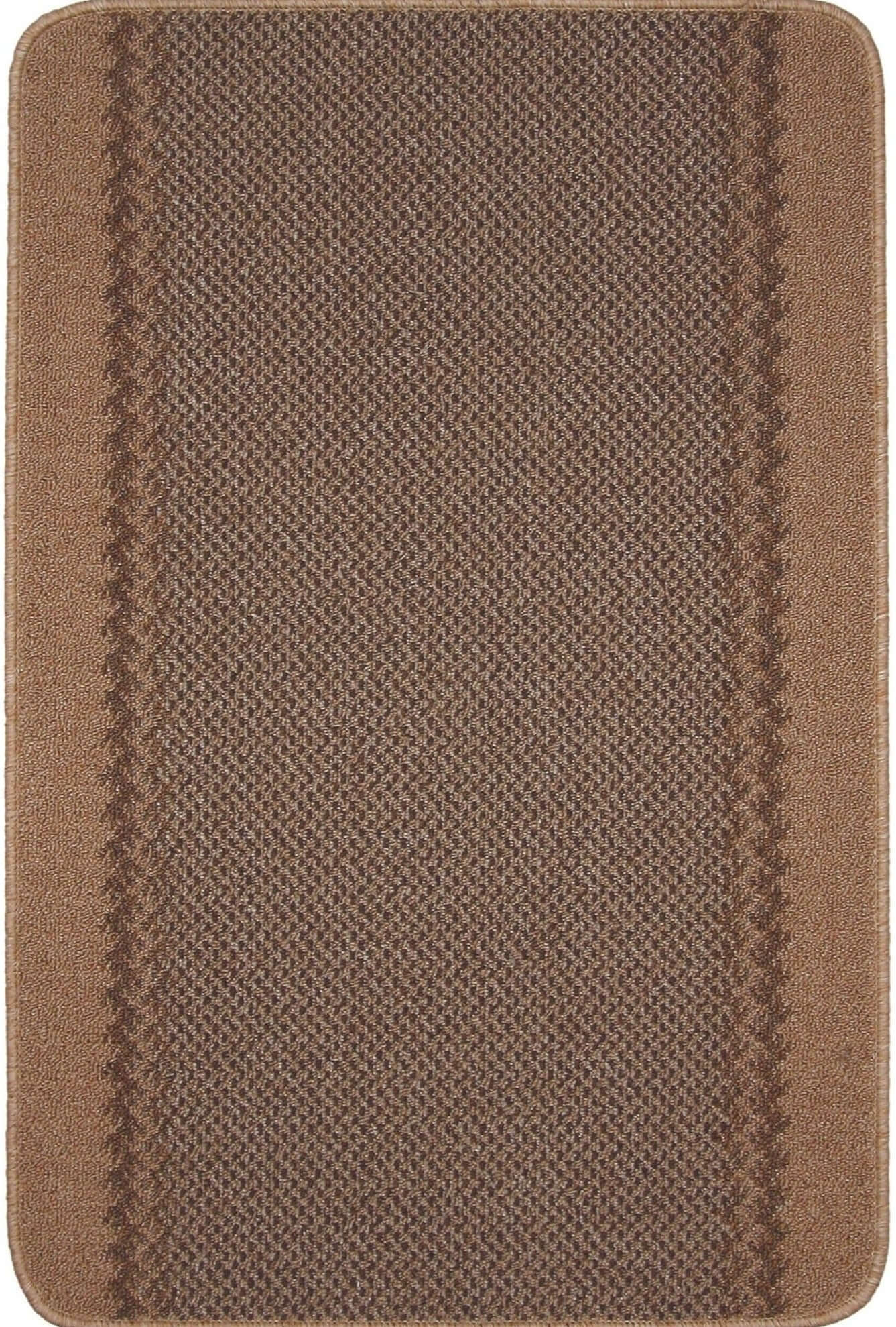 Washable Bordered Beige Rug  | 116B The Rugs
