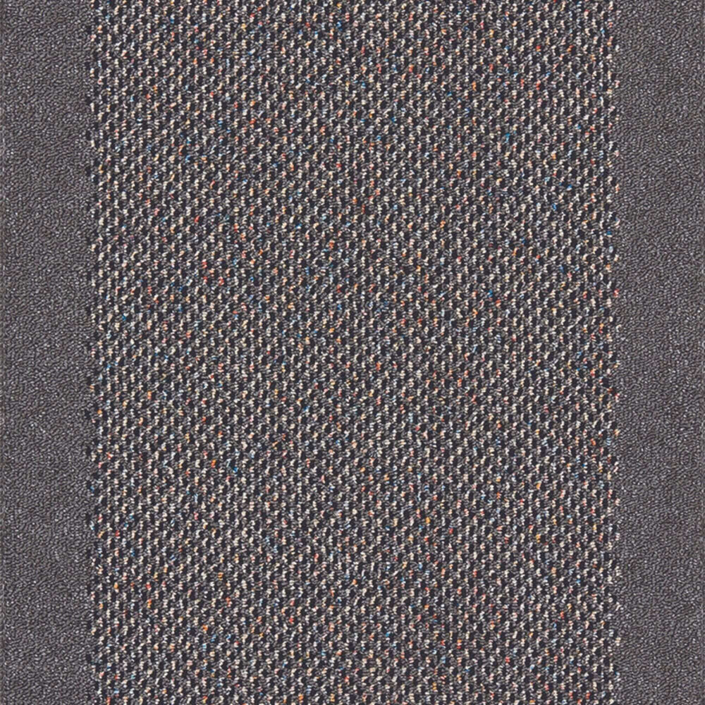 Washable Bordered Dark Grey Rug | 110D The Rugs