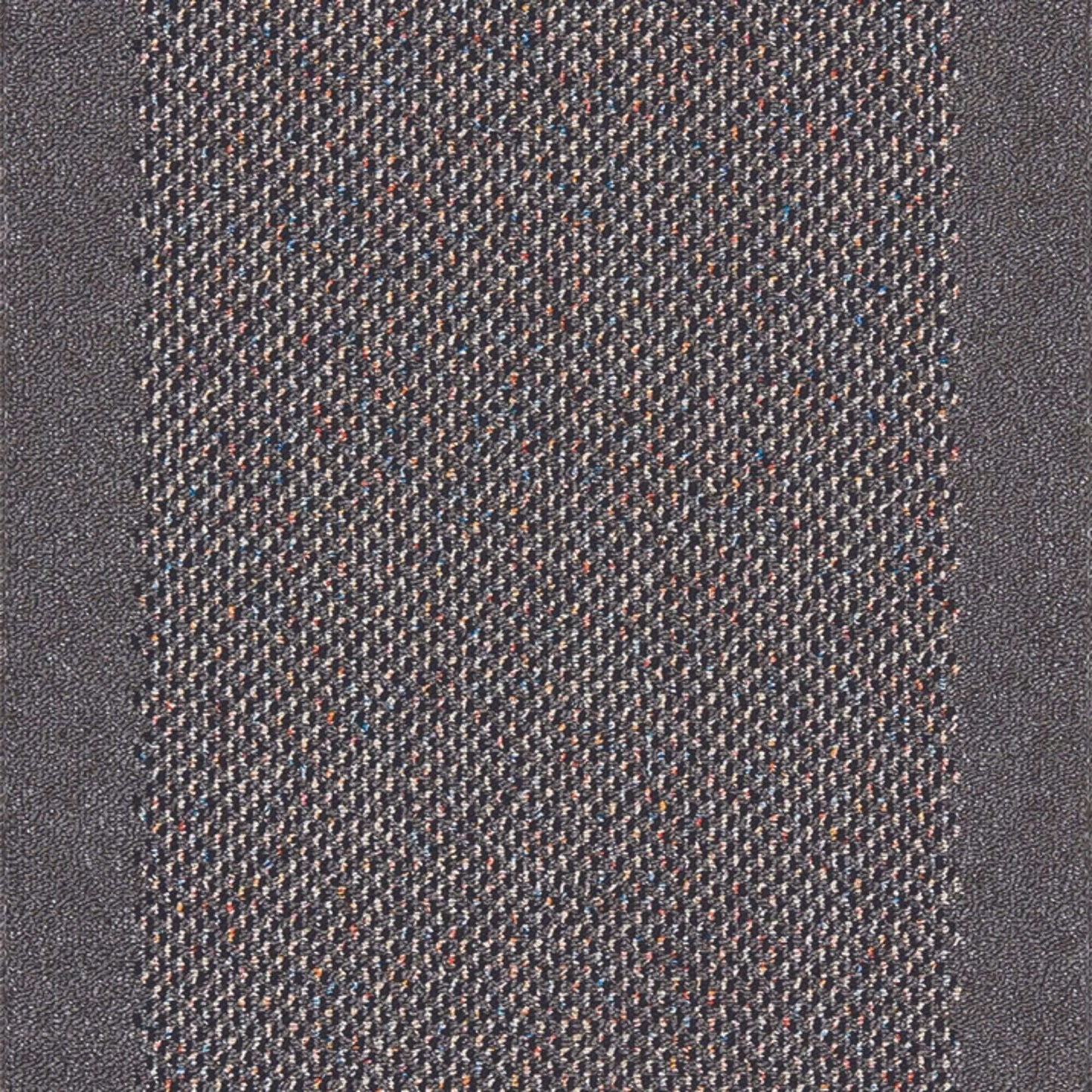 Washable Bordered Dark Grey Rug | 110D The Rugs