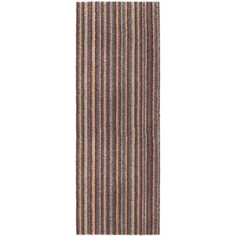 Washable Mat – Striped Design in Multicolour The Rugs