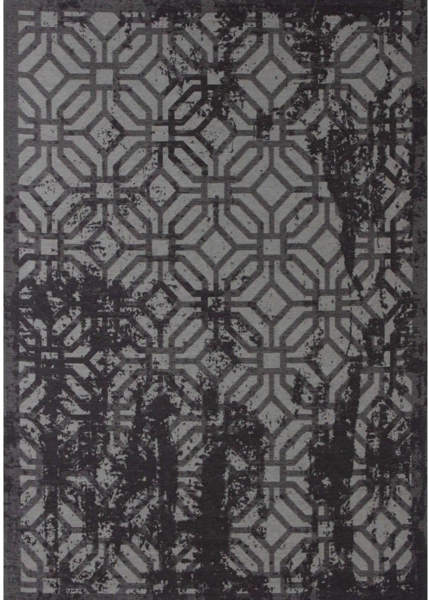 Washable Rug Carina Black | 6930B The Rugs