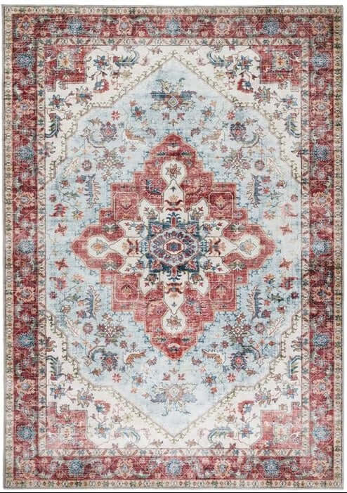 Washable Rug Eterna Red The Rugs