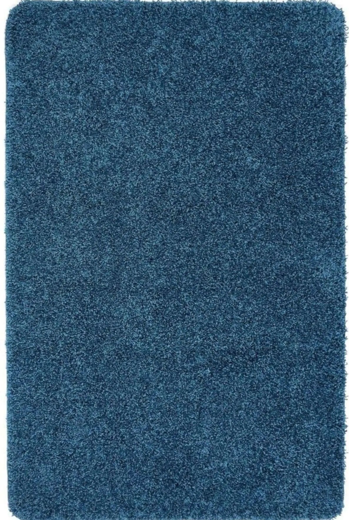 Washable Teal Shaggy Rug The Rugs