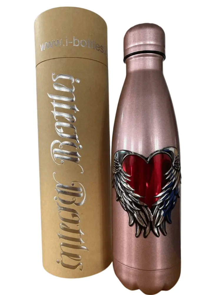 Water Bottle - Stainless Steel and Reusable - Silver Sock Geeks