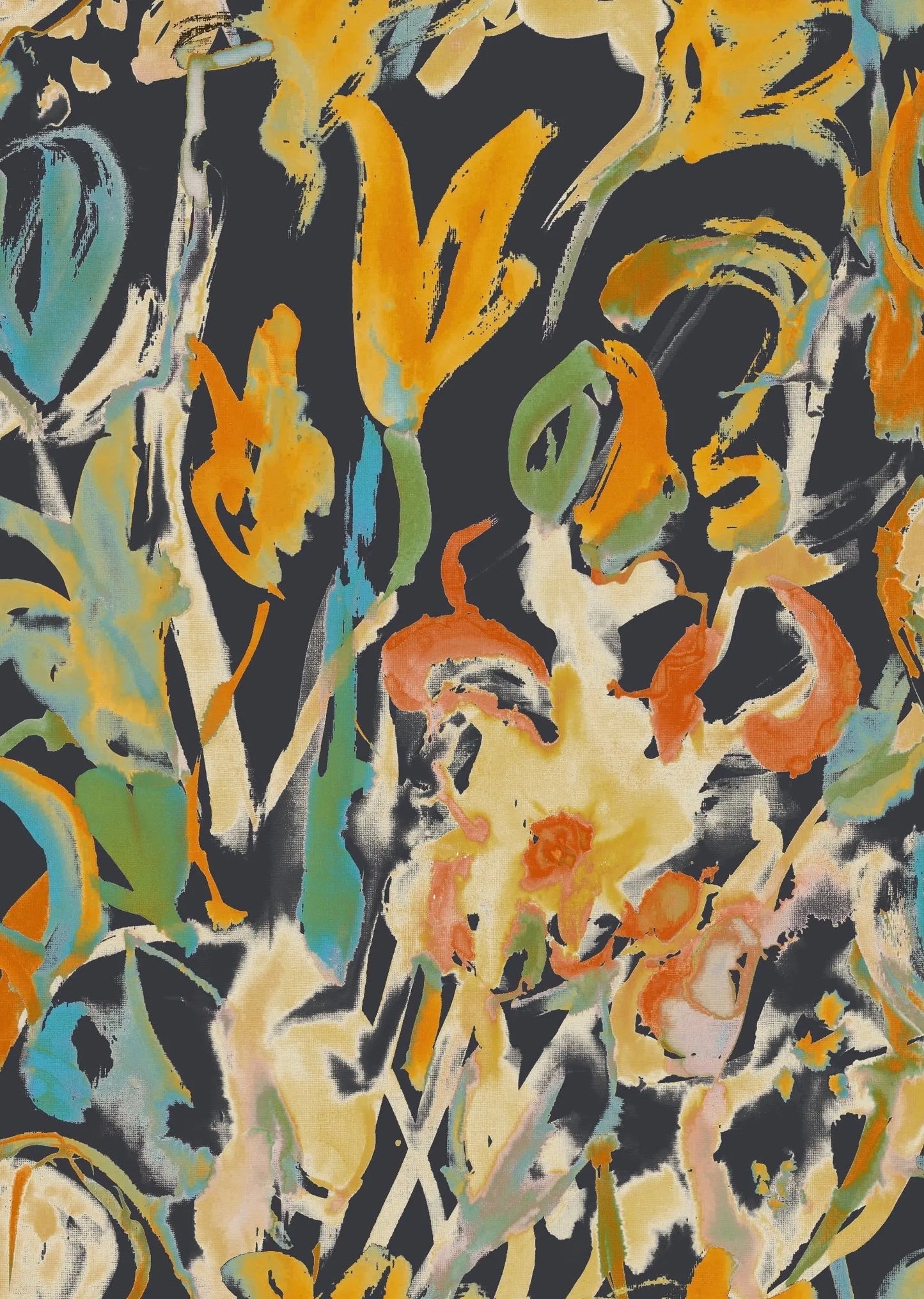 Watercolour Floral Wallpaper Sharon Jane