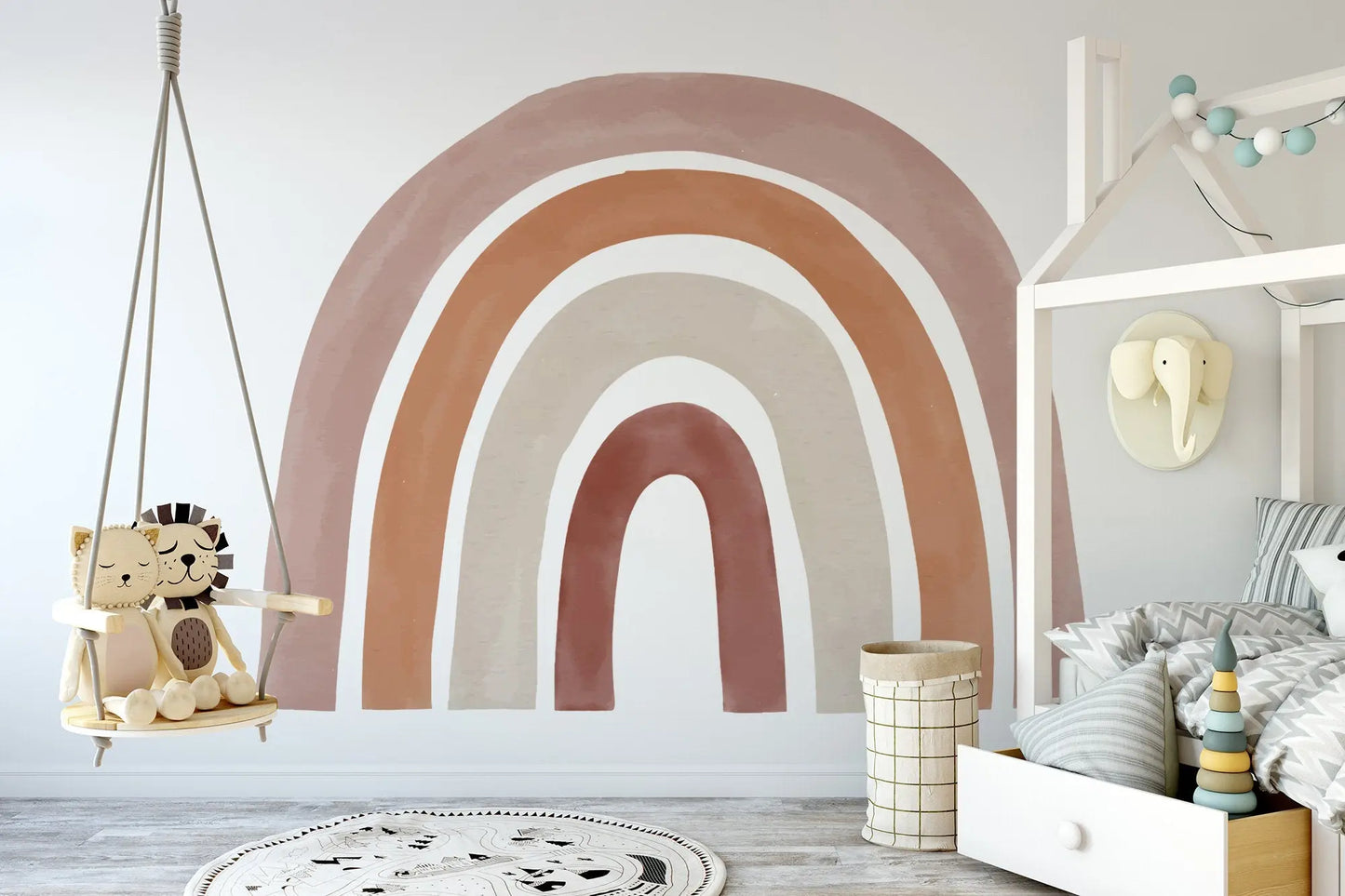 Watercolour Rainbow Decal ClickWalls