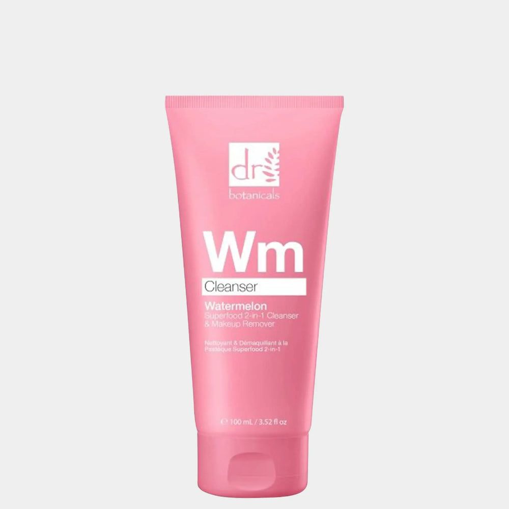 Watermelon Superfood 2-In-1 Cleanser & Makeup Remover 100ml Dr Botanicals