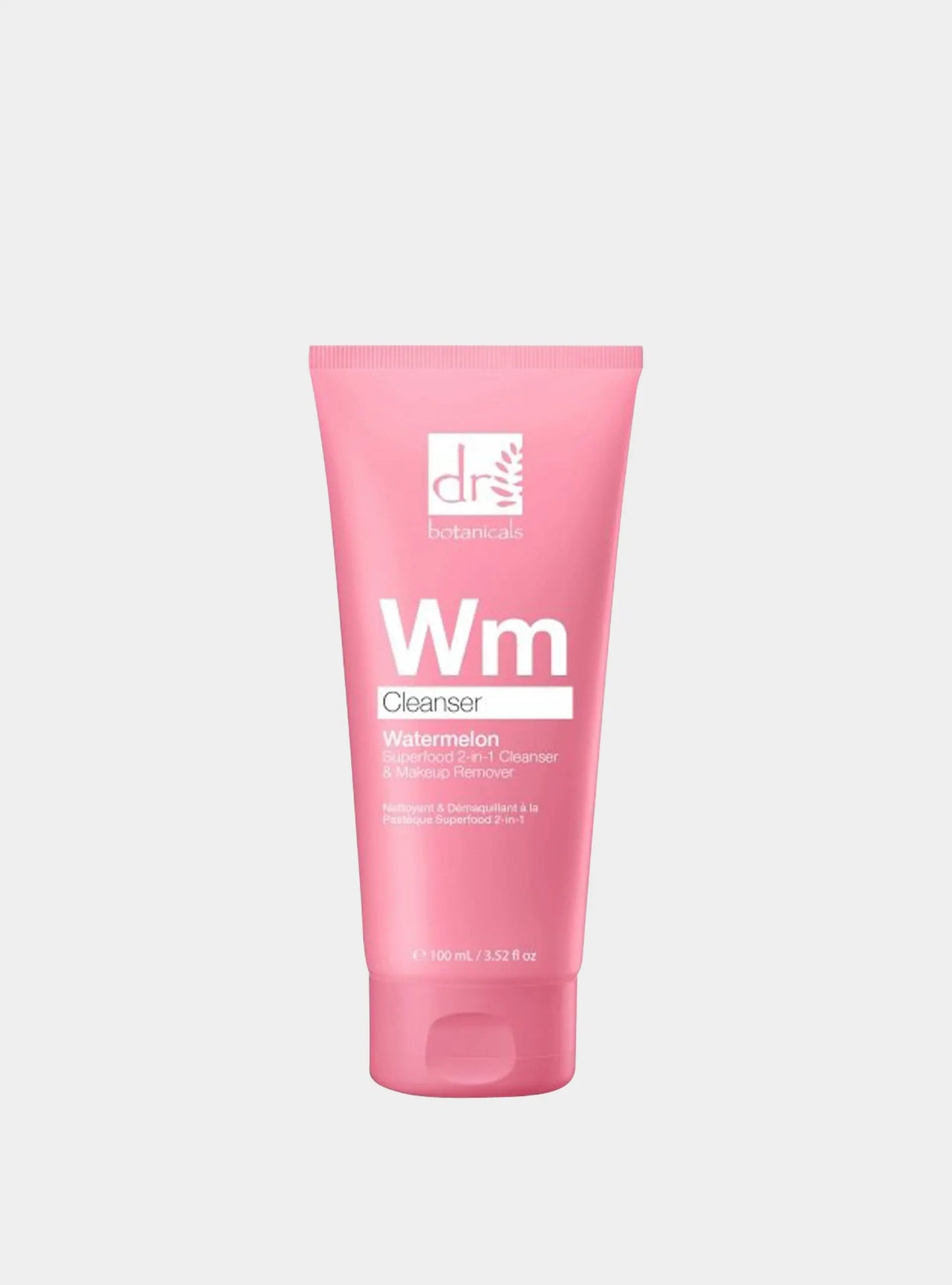Watermelon Superfood 2-In-1 Cleanser & Makeup Remover 100ml Dr Botanicals