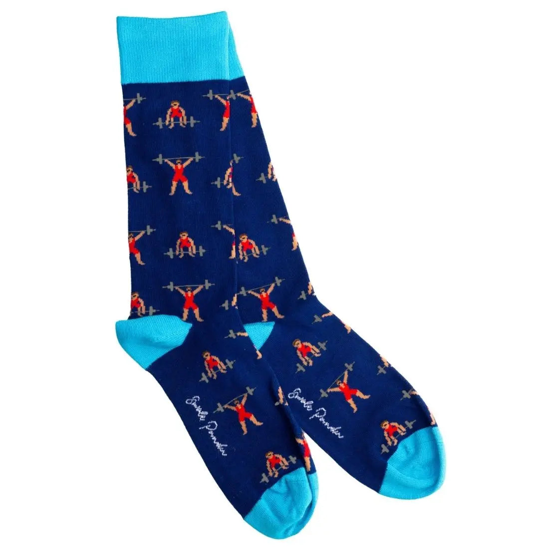 Weight Lifter Bamboo Socks Swole Panda