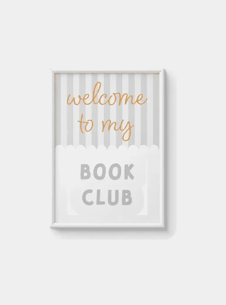 Welcome To My Book Club - Fine Art Print Autumns Corner