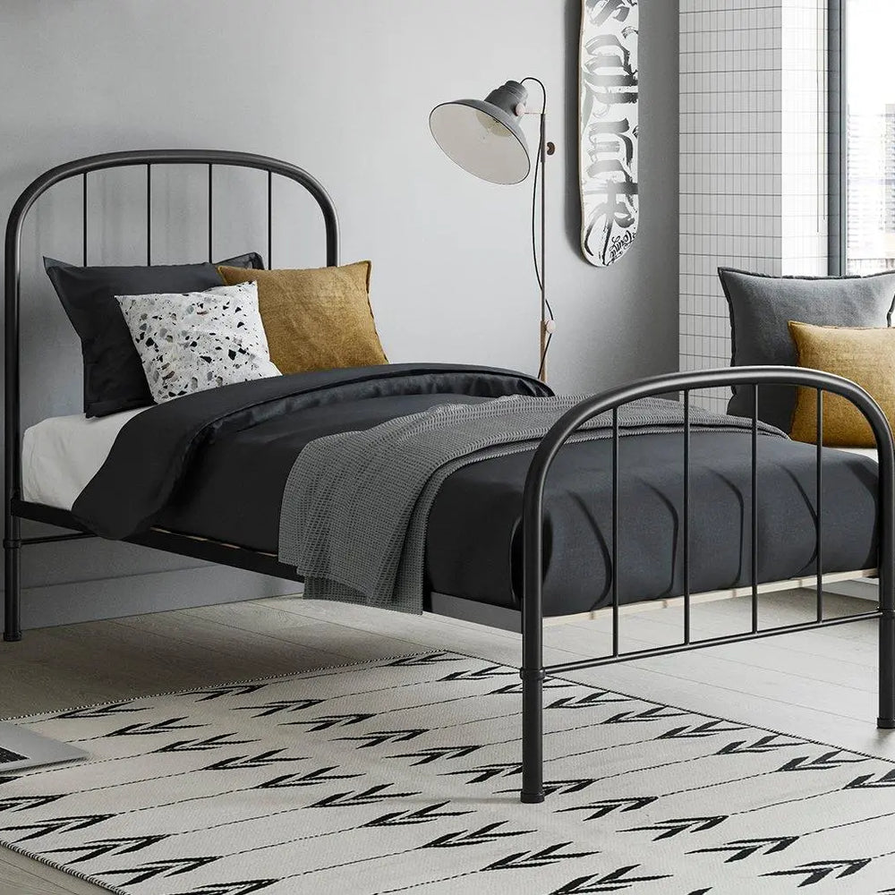 Westbrook Metal Bed Frame - Black Dreams
