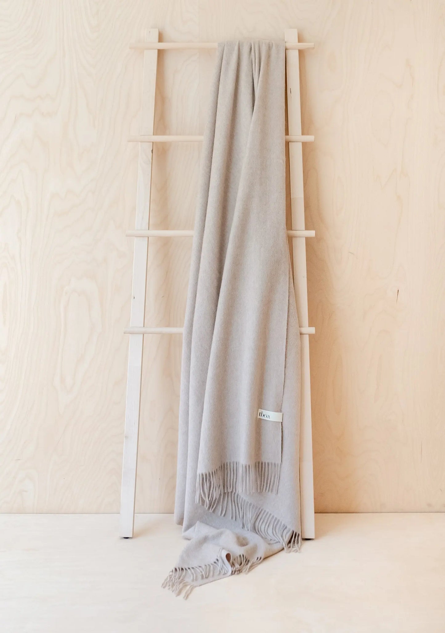 White Cashmere Blanket TartanBlanketCo