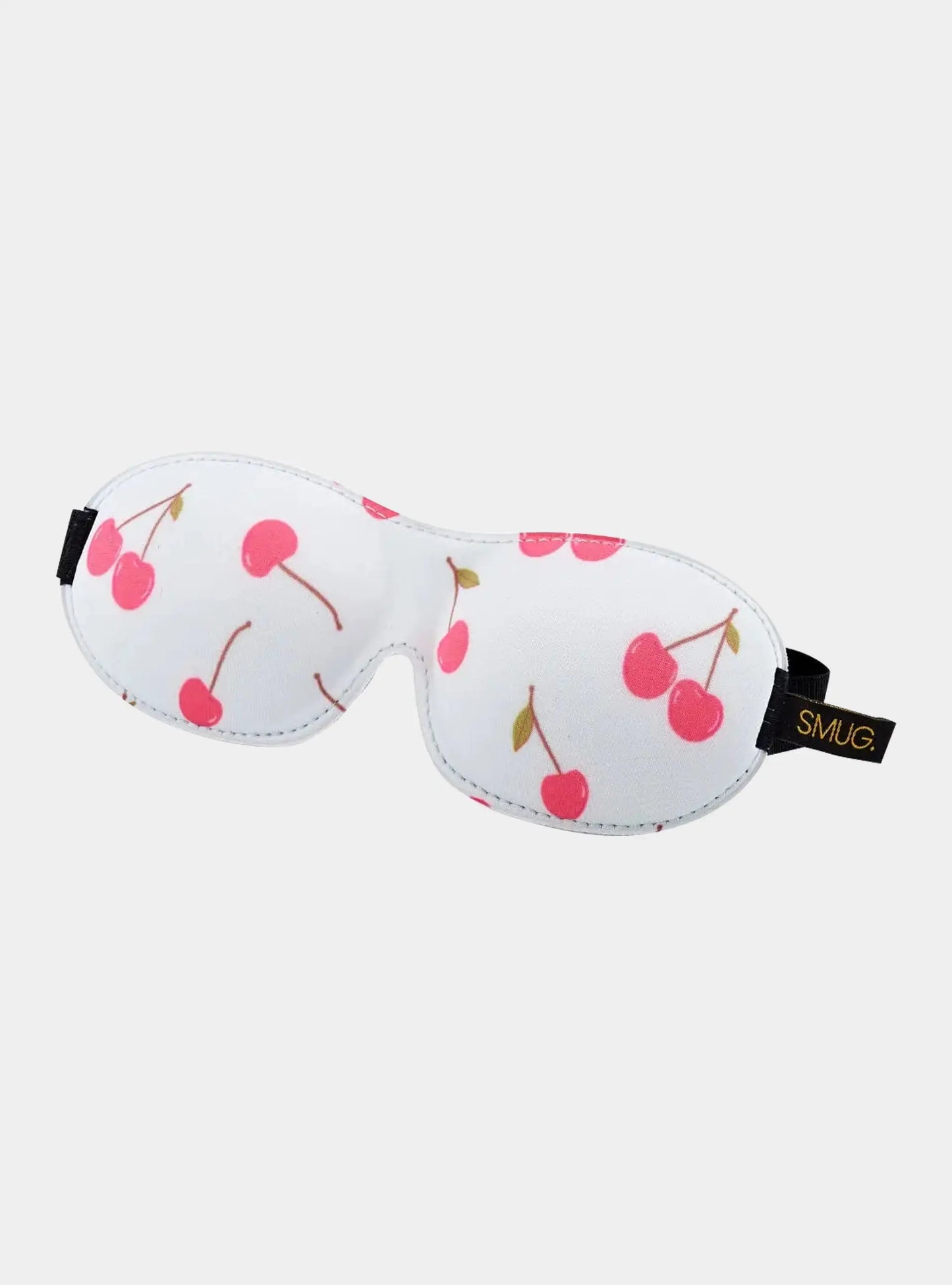 White Cherries Contoured 3D Blackout Sleep Mask SMUG