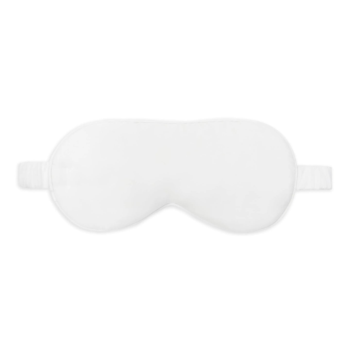 White Essential Eucalyptus Silk Sleep Eye Mask Ethical Bedding™