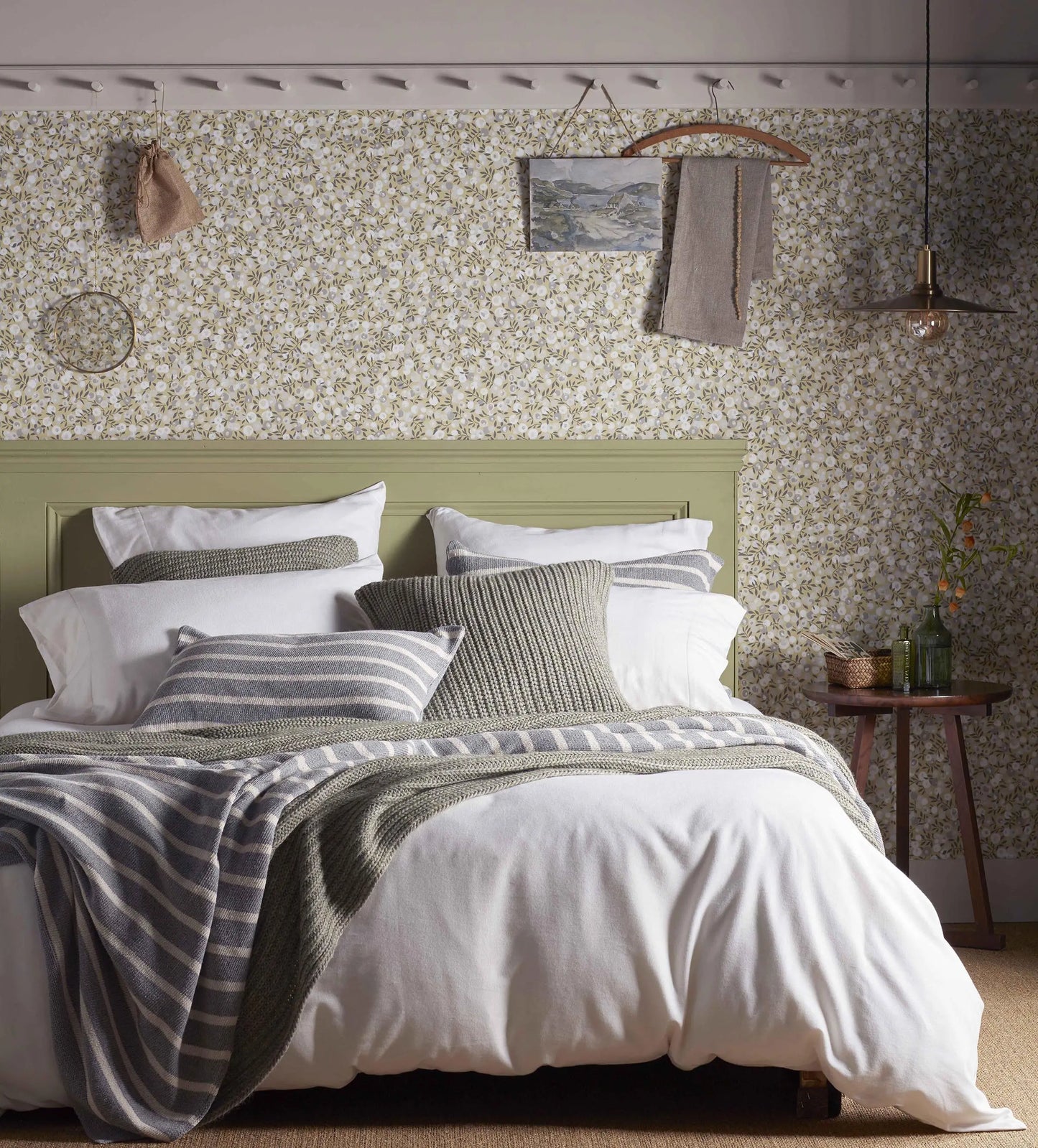 White Henry Brushed 100% Organic Cotton Flat Sheet The Secret Linen Store