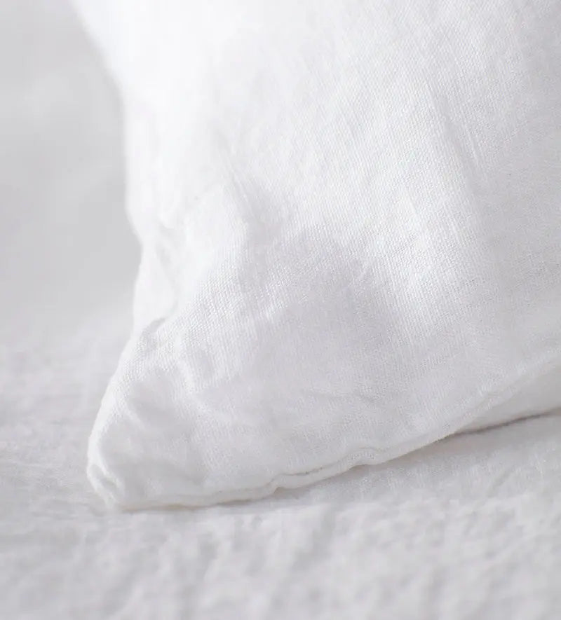 White Linen Duvet Cover The Secret Linen Store