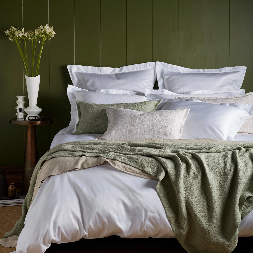 White Luxury 600 Thread Count 100% Cotton Flat Sheet The Secret Linen Store