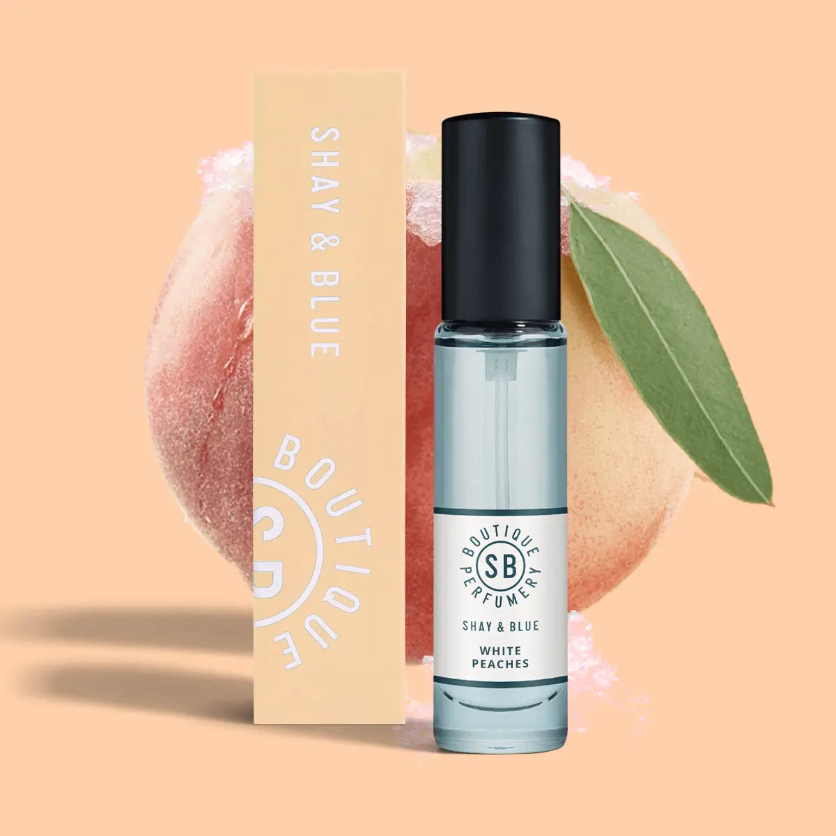 White Peaches Fragrance 10ml Shay & Blue UK