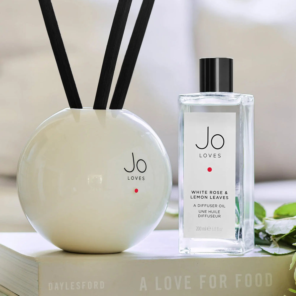 White Rose & Lemon Leaves - A Fragrance Diffuser Refill Jo Loves