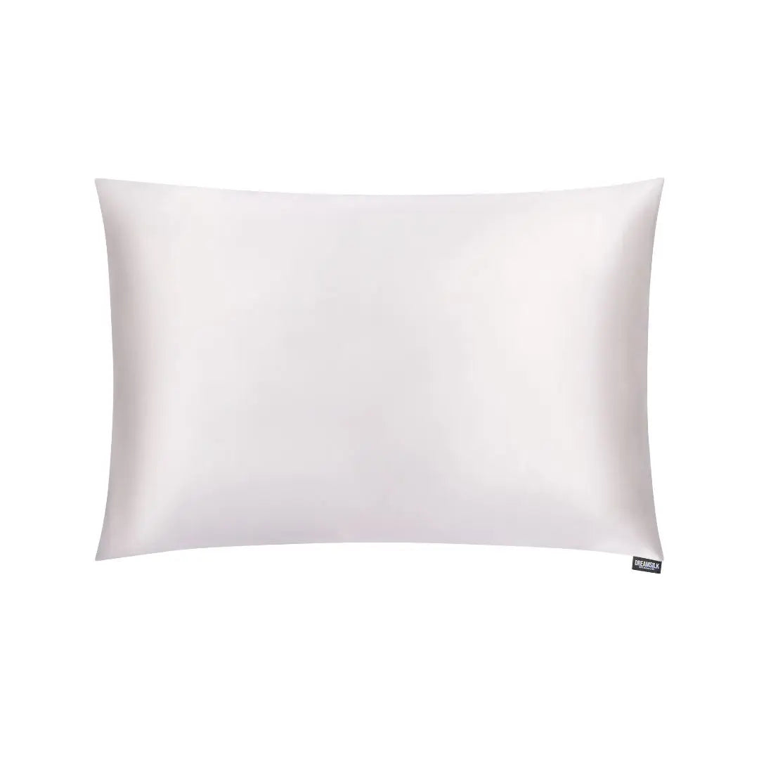 White Silk Pillowcase - Standard DREAMSILK