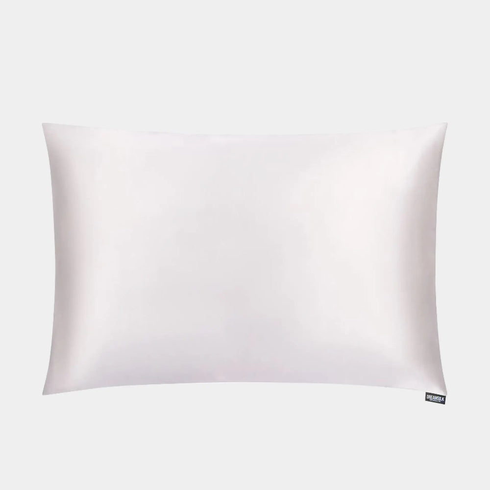 White Silk Pillowcase - Standard DREAMSILK