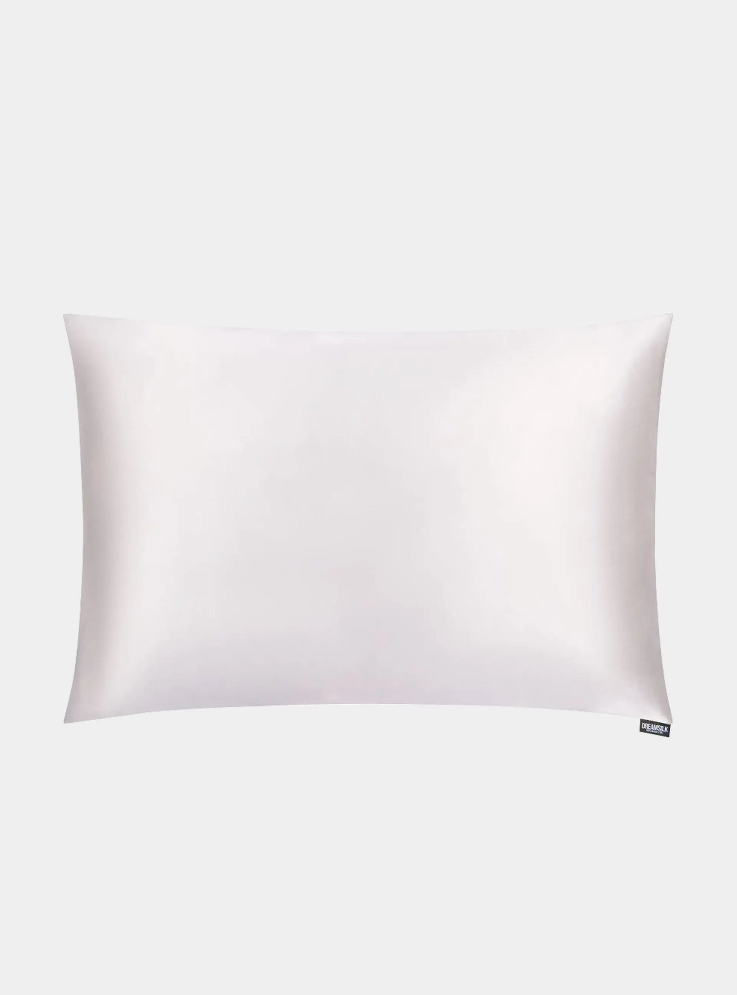 White Silk Pillowcase - Standard DREAMSILK