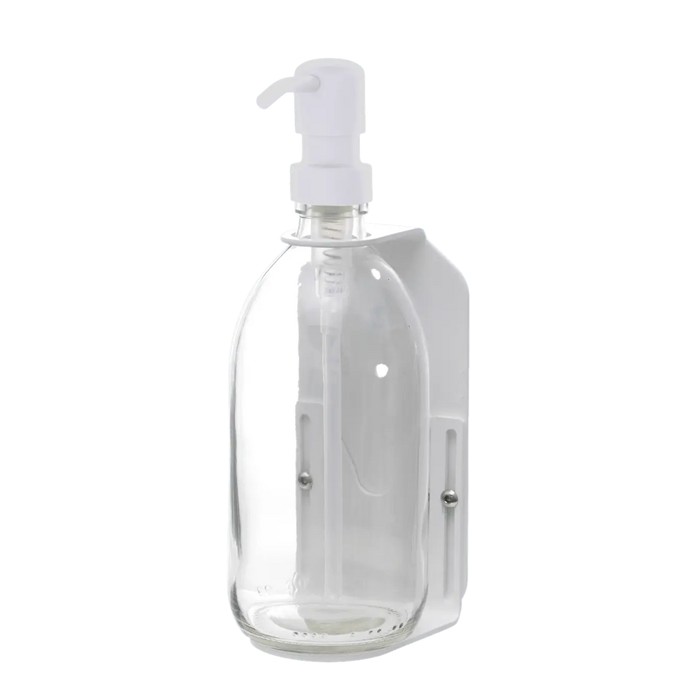 White Single  Wall Mounted Soap Dispenser Kuishi