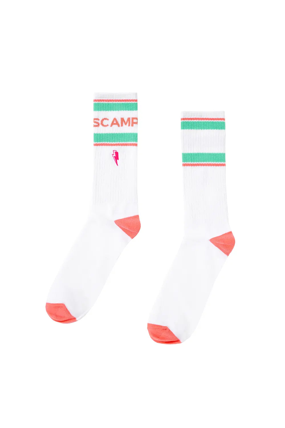 White Sport Socks Scamp & Dude