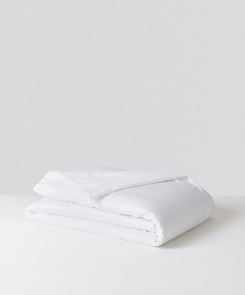 White Tencel Cotton Duvet Cover Undercover