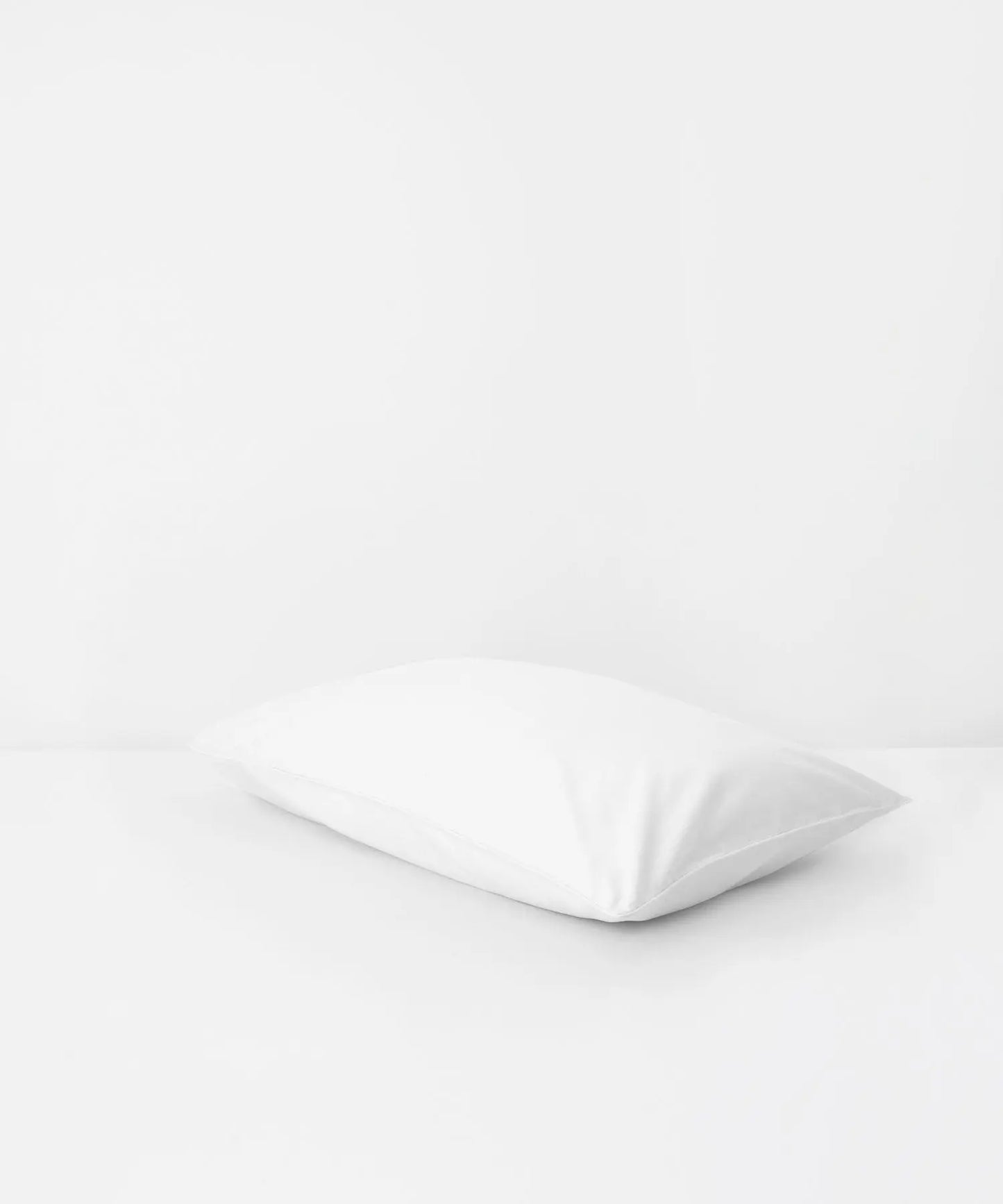 White Tencel Cotton Pillowcase - Piping Undercover