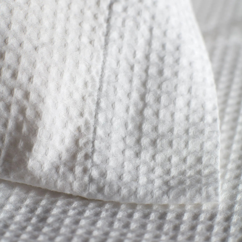White Waffle 100% Cotton Housewife Pillowcase The Secret Linen Store