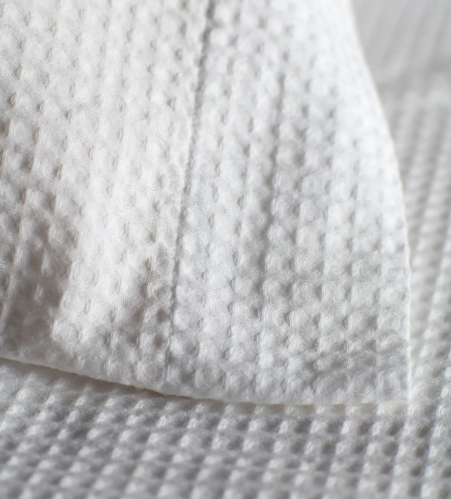 White Waffle 100% Cotton Housewife Pillowcase The Secret Linen Store