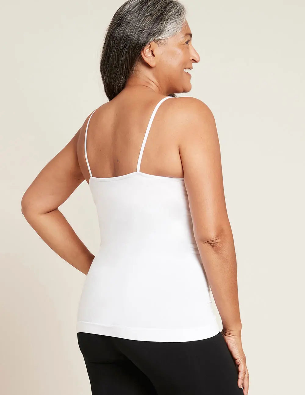 White Women's Cami Top Boody