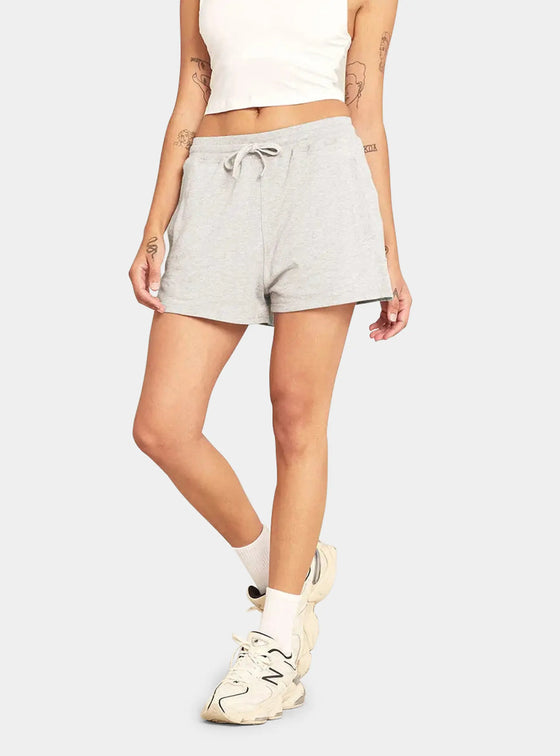 White Women's Lightweight Sweat Shorts Boody