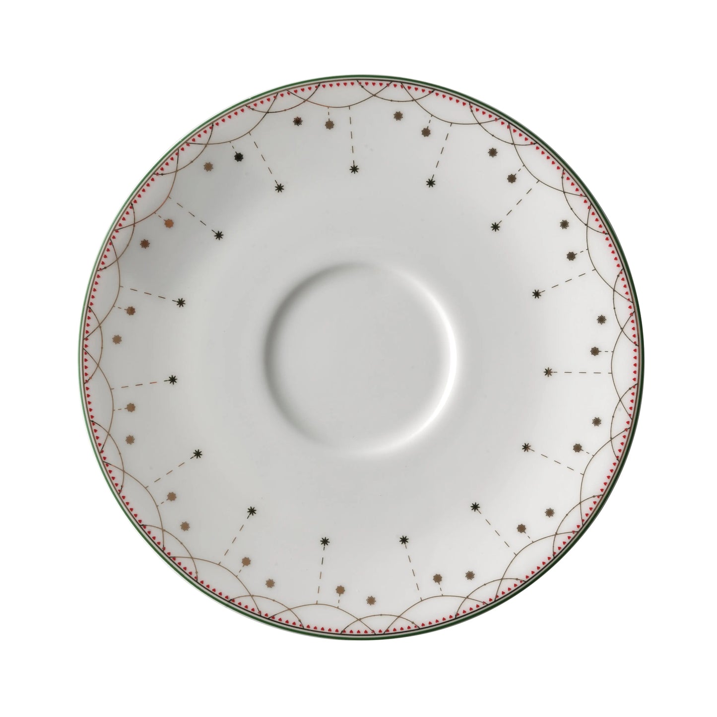 Wik & Wals¿e Julemorgen Saucer To 30 Cl Cup White Wik & Wals¿e
