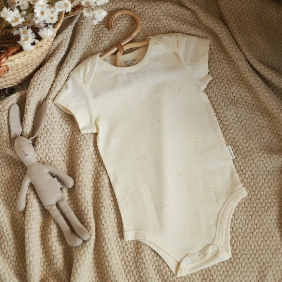 Wild Chamomile Printed Bodysuit Avery Row