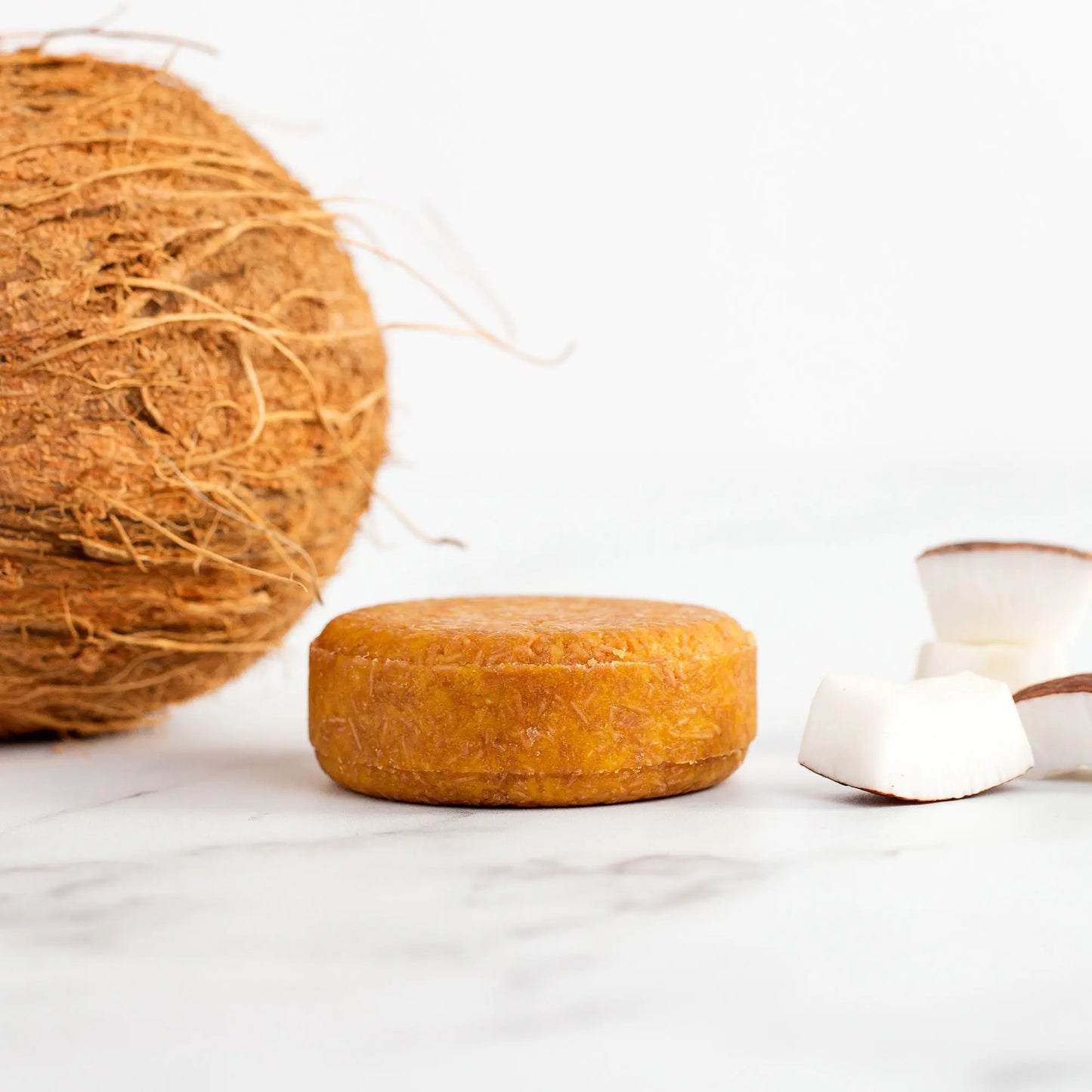 Wild Coconut Solid Shampoo Bar For All Hair Types - Vegan Soul and Soap