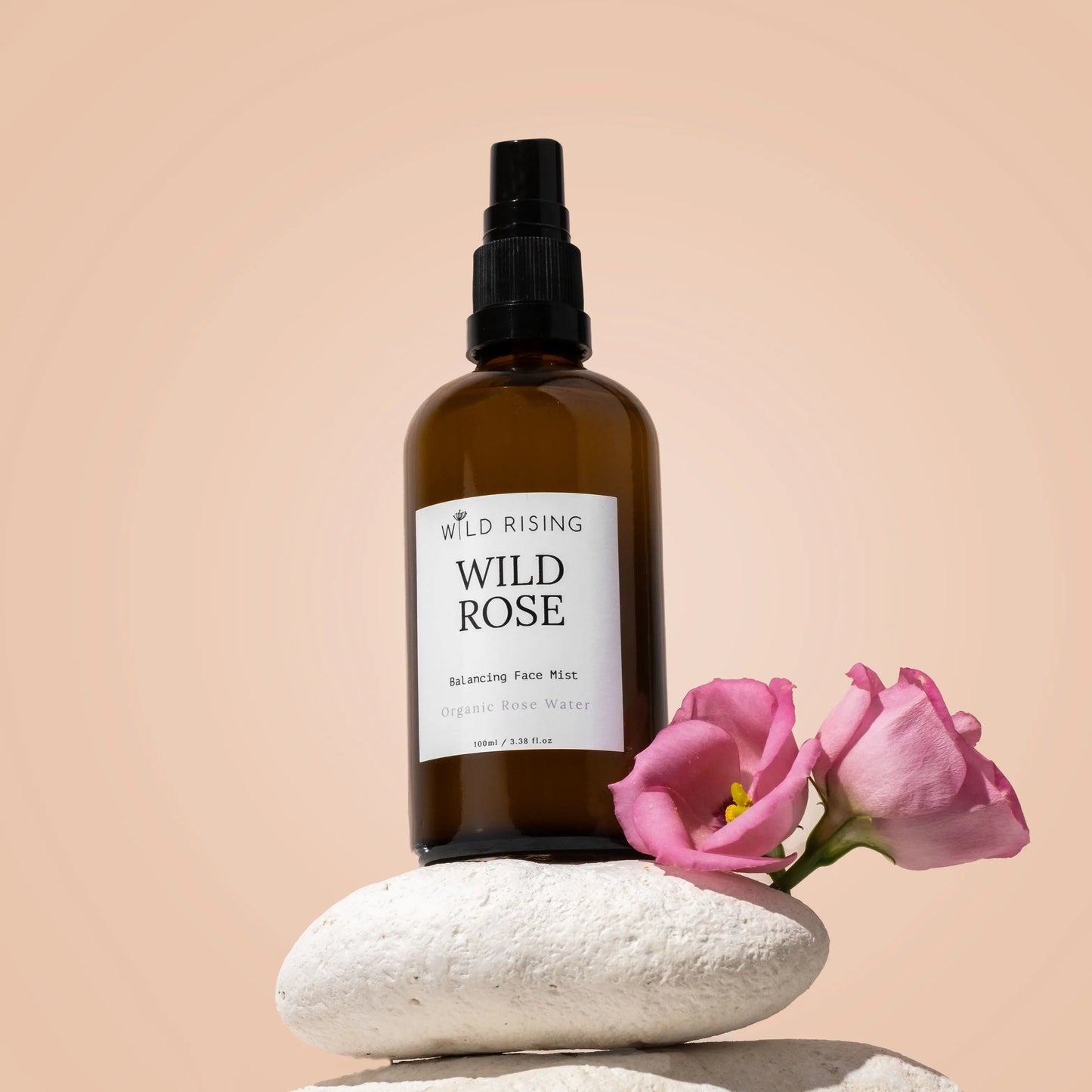 Wild Rose - Organic Rose Water Facial Toner Wild Rising Skincare