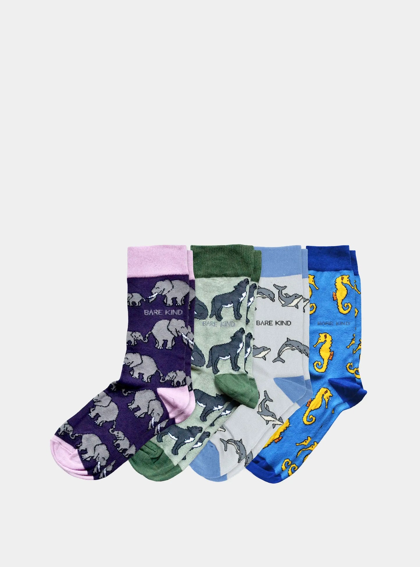 Wild at Heart Bamboo Sock Set Bare Kind