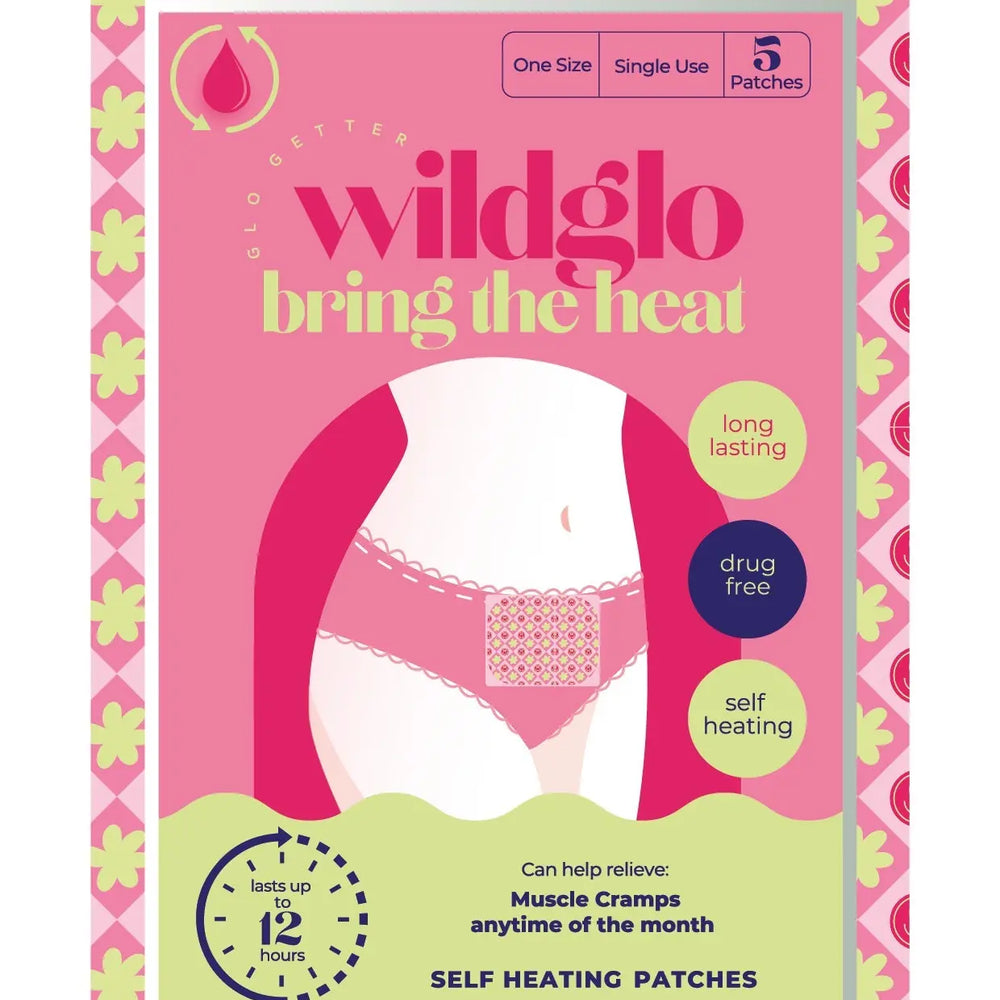 Wildglo Bring the Heat PMS Patches Popmask