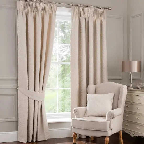 Willow Pencil Pleat Curtains Dunelm