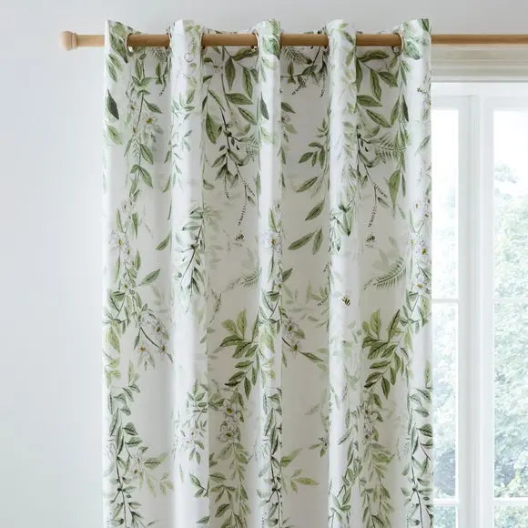 Willow Trail Blackout Eyelet Curtains Dunelm