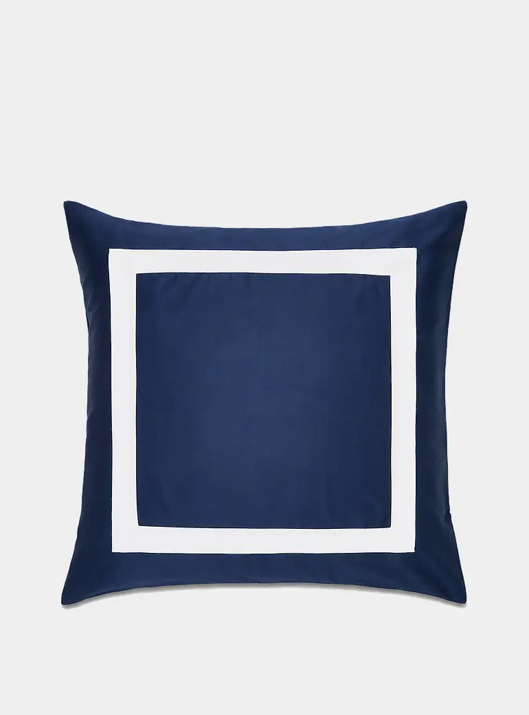 Windsor Square Pillow Sham Navy Dormitory