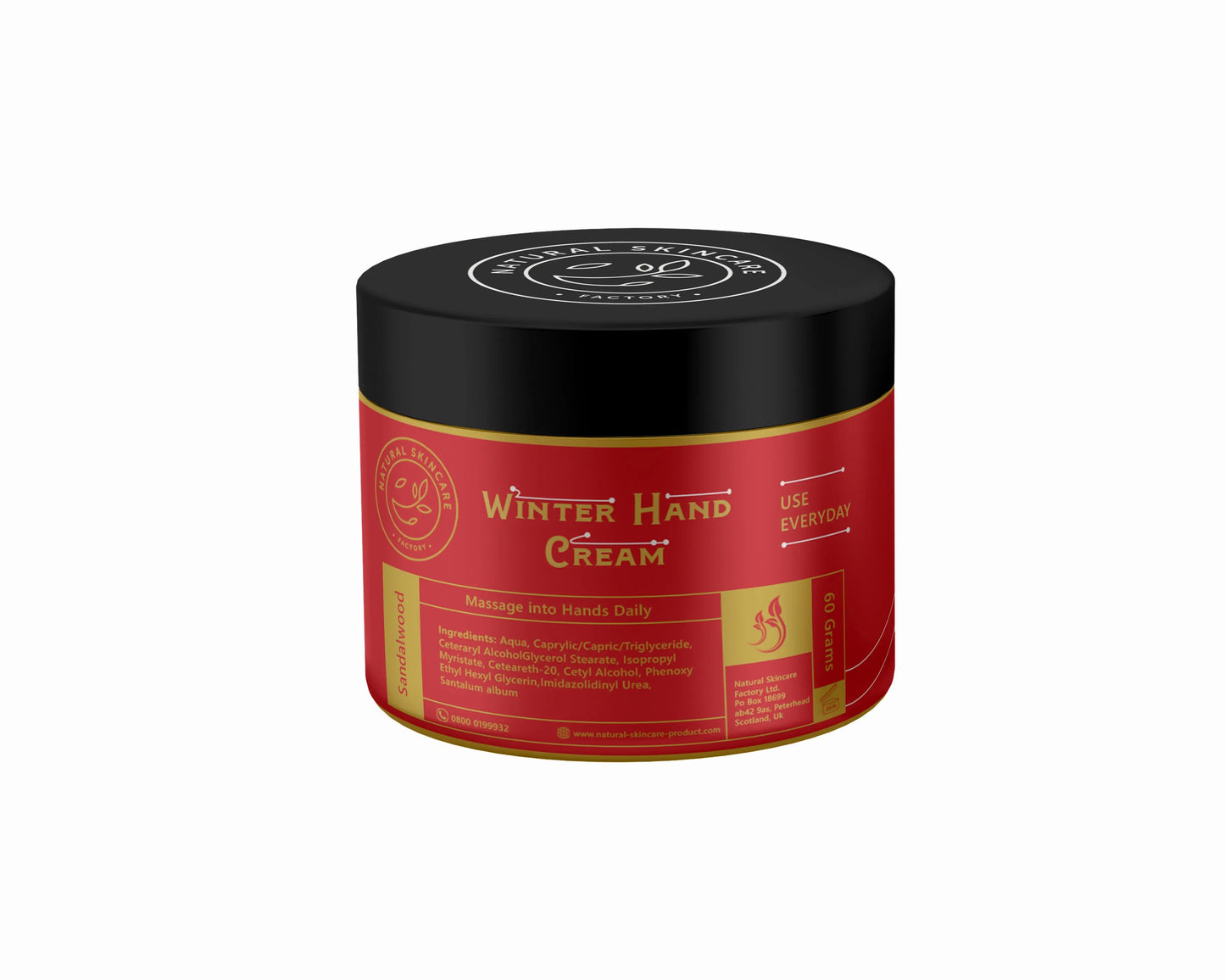 Winter Hand Cream Natural Skincare Factory